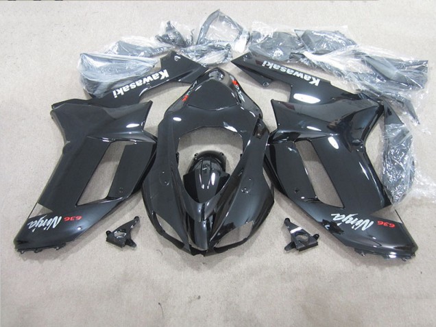 Carenado Moto Kawasaki ZX6R 2007-2008 - Negro Ninja 636 Carenado Moto Kawasaki ZX6R 2007-2008 - Negro Ninja 636