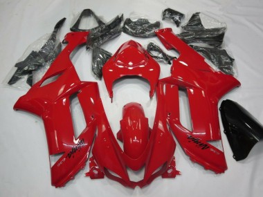 Carenado Moto Kawasaki ZX6R 2007-2008 - Rojo