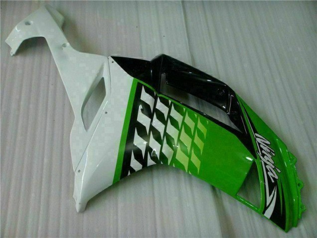 Carenado Moto Kawasaki ZX6R 2007-2008 - Verde Blanco Ninja Carenado Moto Kawasaki ZX6R 2007-2008 - Verde Blanco Ninja