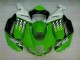 Carenado Moto Kawasaki ZX6R 2007-2008 - Verde Blanco Ninja Carenado Moto Kawasaki ZX6R 2007-2008 - Verde Blanco Ninja
