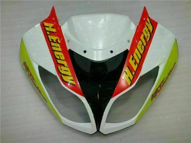 Carenado Moto Kawasaki ZX6R 2009-2012 - Blanco Rojo H. Energy Carenado Moto Kawasaki ZX6R 2009-2012 - Blanco Rojo H. Energy