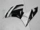 Carenado Moto Kawasaki ZX6R 2009-2012 - Negro Blanco Carenado Moto Kawasaki ZX6R 2009-2012 - Negro Blanco