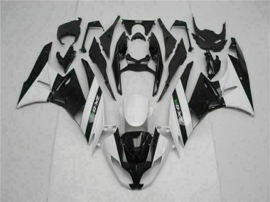 Carenado Moto Kawasaki ZX6R 2009-2012 - Negro Blanco