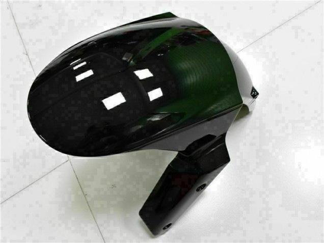 Carenado Moto Kawasaki ZX6R 2009-2012 - Negro Blanco Ninja Carenado Moto Kawasaki ZX6R 2009-2012 - Negro Blanco Ninja