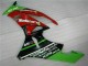 Carenado Moto Kawasaki ZX6R 2009-2012 - Negro Rojo Verde Motocard Carenado Moto Kawasaki ZX6R 2009-2012 - Negro Rojo Verde Motocard
