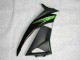 Carenado Moto Kawasaki ZX6R 2009-2012 - Negro Verde 636 Carenado Moto Kawasaki ZX6R 2009-2012 - Negro Verde 636