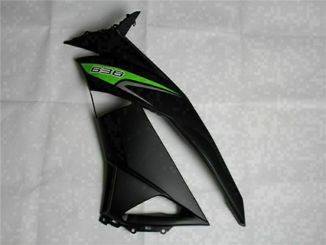 Carenado Moto Kawasaki ZX6R 2009-2012 - Negro Verde 636 Carenado Moto Kawasaki ZX6R 2009-2012 - Negro Verde 636