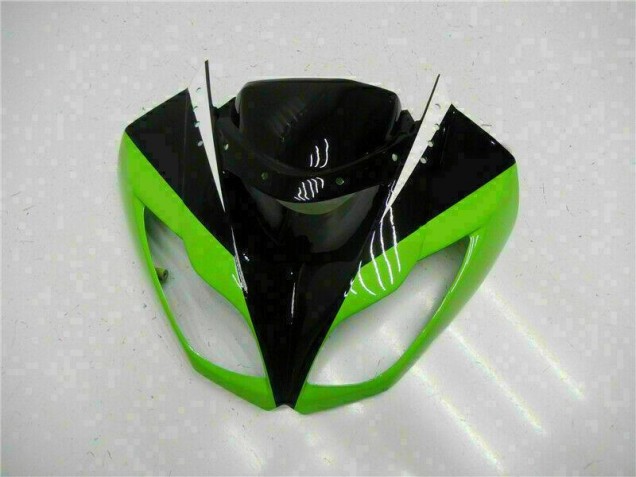 Carenado Moto Kawasaki ZX6R 2009-2012 - Negro Verde Roja Carenado Moto Kawasaki ZX6R 2009-2012 - Negro Verde Roja
