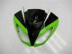 Carenado Moto Kawasaki ZX6R 2009-2012 - Negro Verde Roja Carenado Moto Kawasaki ZX6R 2009-2012 - Negro Verde Roja