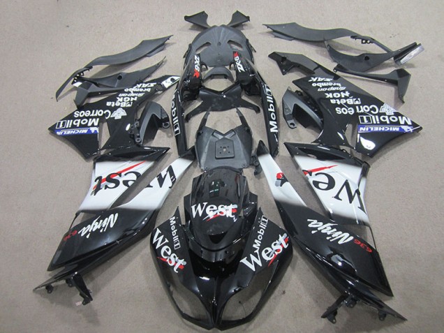 Carenado Moto Kawasaki ZX6R 2009-2012 - Negro West Carenado Moto Kawasaki ZX6R 2009-2012 - Negro West