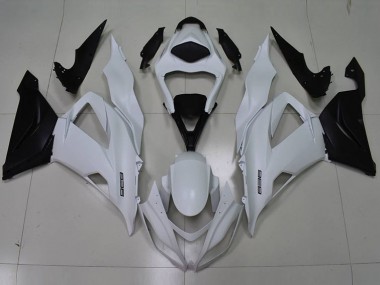 Carenado Moto Kawasaki ZX6R 2013-2018 - Blanco Negro 636