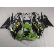 Carenado Moto Kawasaki ZX6R 2019-2023 - Negro Verde