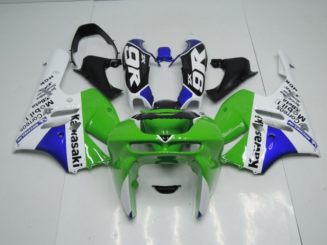 Carenado Moto Kawasaki ZX9R 1994-1997 - Verde Blanco Carenado Moto Kawasaki ZX9R 1994-1997 - Verde Blanco