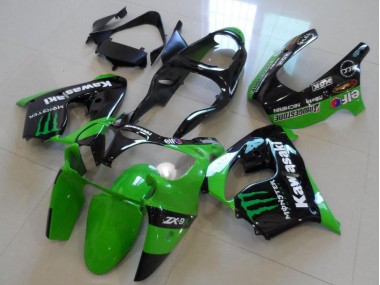 Carenado Moto Kawasaki ZX9R 2000-2001 - Verde Monster
