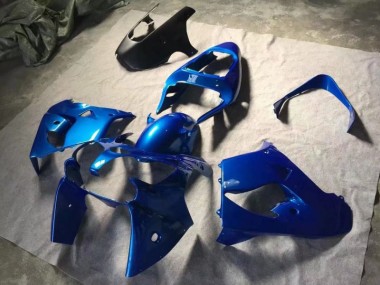 Carenado Moto Kawasaki ZX9R 2002-2003 - Azul Negro Mate
