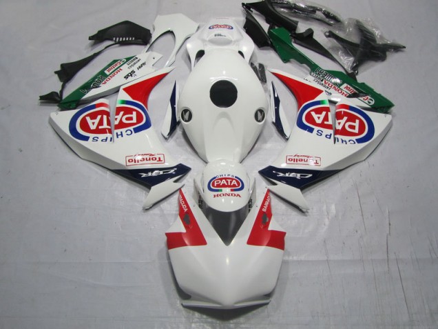 Carenado Moto & Plástico Honda CBR 1000 RR 2012-2016 - Rojo Blanco PATA Carenado Moto & Plástico Honda CBR 1000 RR 2012-2016 - Rojo Blanco PATA