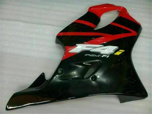 Carenado Moto & Plástico Honda CBR 600 F4i 2004-2007 - Rojo Negro Carenado Moto & Plástico Honda CBR 600 F4i 2004-2007 - Rojo Negro