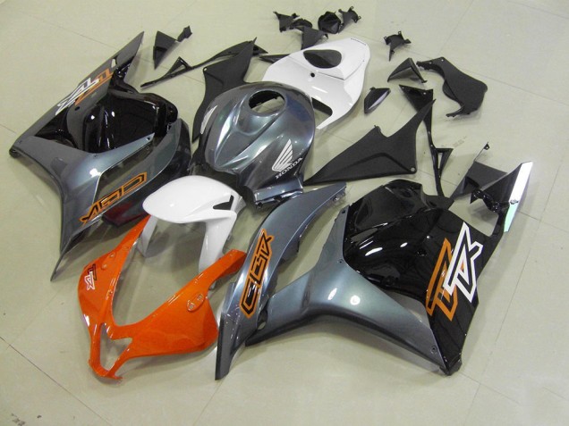 Carenado Moto & Plástico Honda CBR 600 RR 2009-2012 - Naranja Gris Negro Carenado Moto & Plástico Honda CBR 600 RR 2009-2012 - Naranja Gris Negro