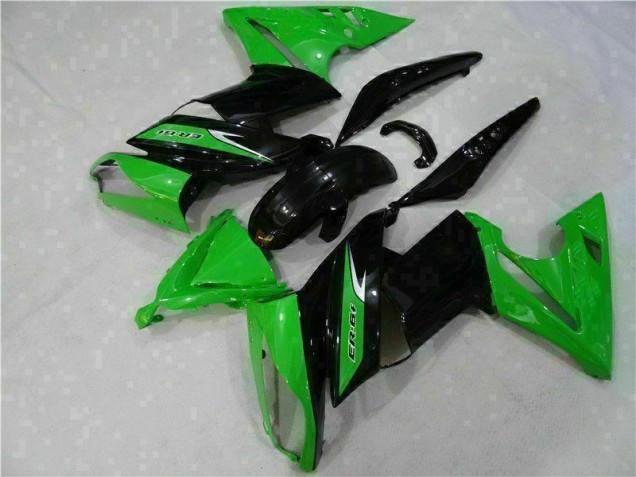 Carenado Moto & Plástico Kawasaki EX650 2006-2008 - Verde Negro Carenado Moto & Plástico Kawasaki EX650 2006-2008 - Verde Negro