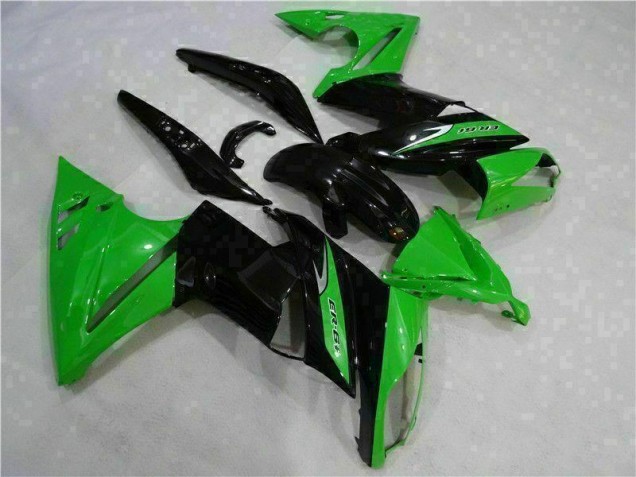 Carenado Moto & Plástico Kawasaki EX650 2006-2008 - Verde Negro Carenado Moto & Plástico Kawasaki EX650 2006-2008 - Verde Negro