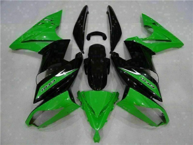 Carenado Moto & Plástico Kawasaki EX650 2006-2008 - Verde Negro Carenado Moto & Plástico Kawasaki EX650 2006-2008 - Verde Negro