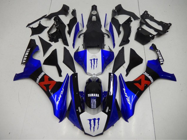 Carenado Moto & Plástico Yamaha R1 2015-2019 - Azul Negro Carenado Moto & Plástico Yamaha R1 2015-2019 - Azul Negro