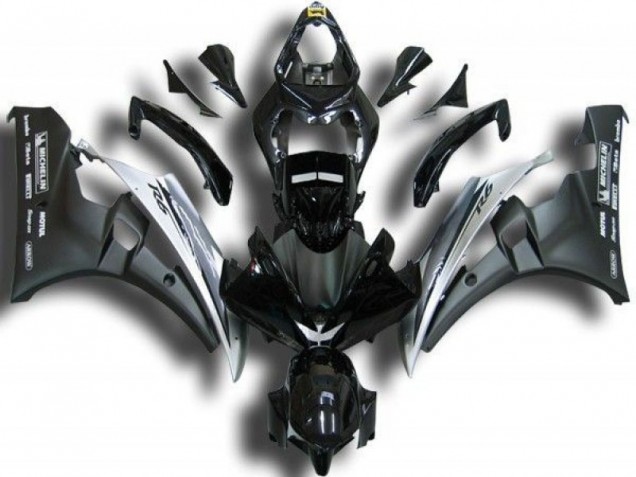 Carenado Moto & Plástico Yamaha R6 2006-2007 - Negro Blanco Carenado Moto & Plástico Yamaha R6 2006-2007 - Negro Blanco