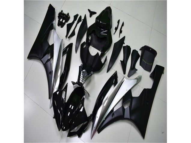 Carenado Moto & Plástico Yamaha R6 2006-2007 - Plata Negro Carenado Moto & Plástico Yamaha R6 2006-2007 - Plata Negro