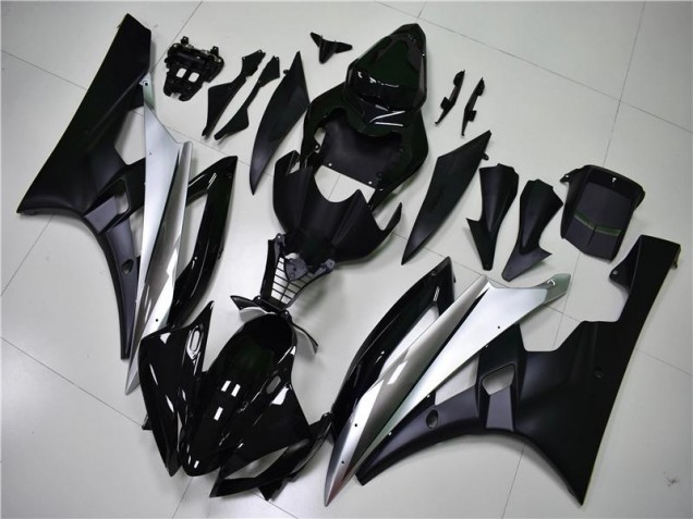 Carenado Moto & Plástico Yamaha R6 2006-2007 - Plata Negro Carenado Moto & Plástico Yamaha R6 2006-2007 - Plata Negro