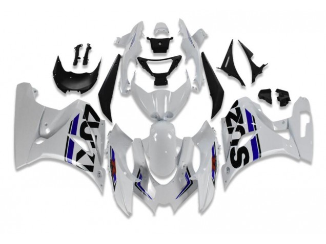 Carenado Moto Suzuki GSXR 1000 2017-2023 - Blanco Azul Carenado Moto Suzuki GSXR 1000 2017-2023 - Blanco Azul