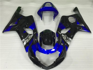 Carenado Moto Suzuki GSXR 1000 K1 2000-2002 - Azul Negro