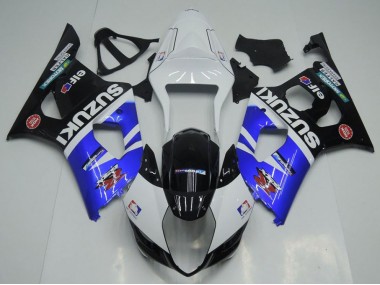 Carenado Moto Suzuki GSXR 1000 K3 2003-2004 - Azul Blanco & Negro