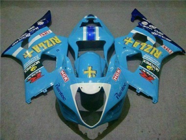 Carenado Moto Suzuki GSXR 1000 K3 2003-2004 - Azul