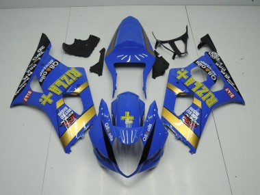 Carenado Moto Suzuki GSXR 1000 K3 2003-2004 - Azul Rizla