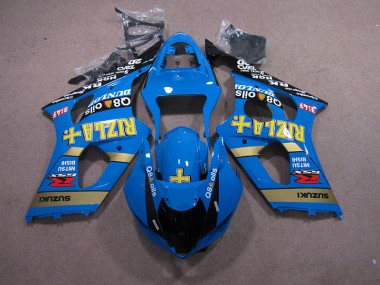 Carenado Moto Suzuki GSXR 1000 K3 2003-2004 - Azul Rizla Q8 Oils