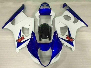 Carenado Moto Suzuki GSXR 1000 K3 2003-2004 - Blanco Azul