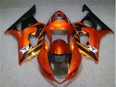 Carenado Moto Suzuki GSXR 1000 K3 2003-2004 - Naranja Negro