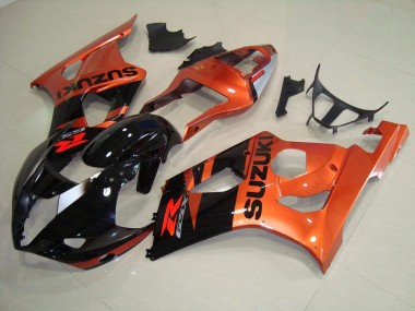 Carenado Moto Suzuki GSXR 1000 K3 2003-2004 - Naranja & Negro