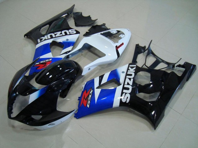 Carenado Moto Suzuki GSXR 1000 K3 2003-2004 - Negro Azul Blanco Carenado Moto Suzuki GSXR 1000 K3 2003-2004 - Negro Azul Blanco