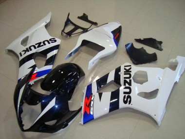 Carenado Moto Suzuki GSXR 1000 K3 2003-2004 - Oscuro Azul Blanco