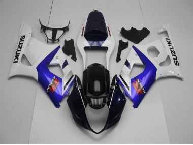 Carenado Moto Suzuki GSXR 1000 K3 2003-2004 - Oscuro Azul Frente & Azul
