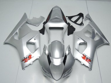 Carenado Moto Suzuki GSXR 1000 K3 2003-2004 - Plata Estilo OEM