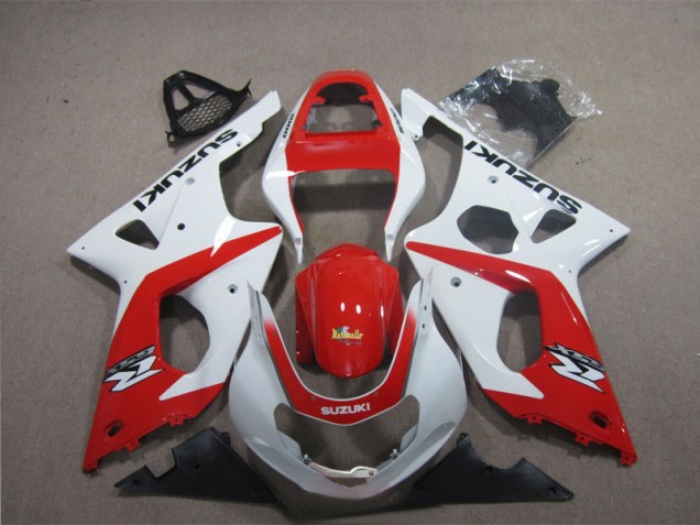 Carenado Moto Suzuki GSXR 1000 K3 2003-2004 - Rojo Blanco Carenado Moto Suzuki GSXR 1000 K3 2003-2004 - Rojo Blanco