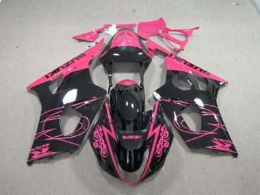 Carenado Moto Suzuki GSXR 1000 K3 2003-2004 - Rosa Negro