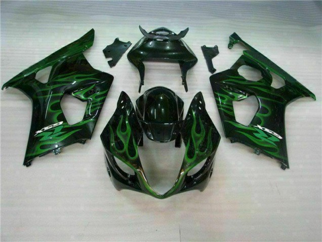 Carenado Moto Suzuki GSXR 1000 K3 2003-2004 - Verde Negro Carenado Moto Suzuki GSXR 1000 K3 2003-2004 - Verde Negro