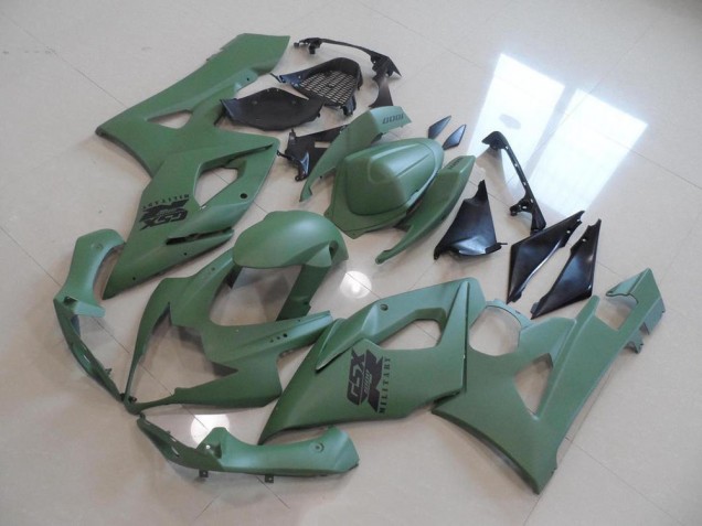 Carenado Moto Suzuki GSXR 1000 K5 2005-2006 - Mate Verde Militar Carenado Moto Suzuki GSXR 1000 K5 2005-2006 - Mate Verde Militar