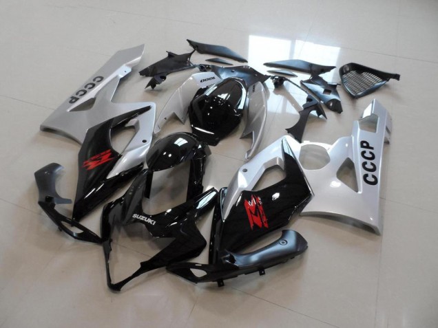 Carenado Moto Suzuki GSXR 1000 K5 2005-2006 - Plata Negro Carenado Moto Suzuki GSXR 1000 K5 2005-2006 - Plata Negro