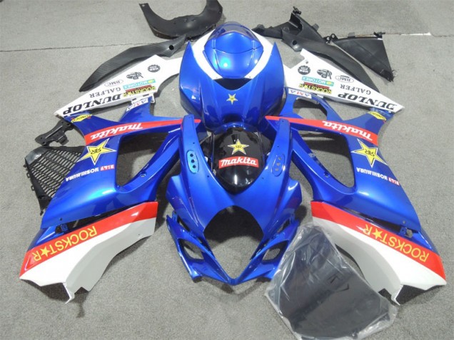 Carenado Moto Suzuki GSXR 1000 K7 2007-2008 - Azul Rockstar Carenado Moto Suzuki GSXR 1000 K7 2007-2008 - Azul Rockstar