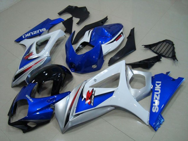 Carenado Moto Suzuki GSXR 1000 K7 2007-2008 - Blanco Azul Carenado Moto Suzuki GSXR 1000 K7 2007-2008 - Blanco Azul