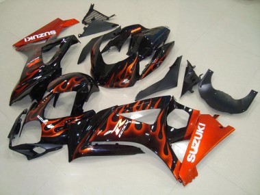 Carenado Moto Suzuki GSXR 1000 K7 2007-2008 - Naranja Llama
